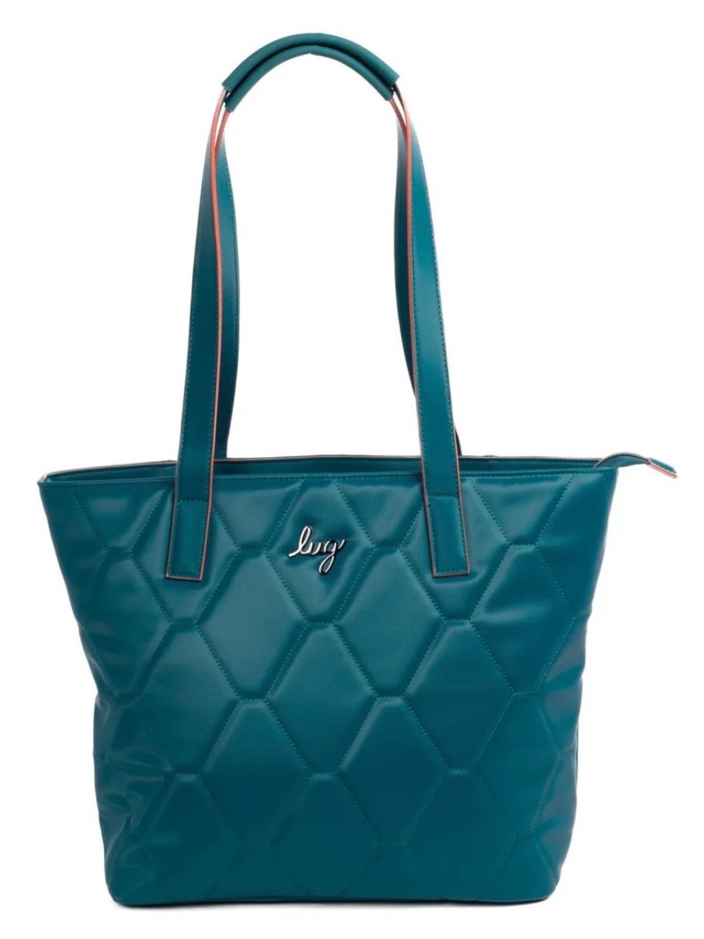 Lug Paddock Satin Luxe VL Tote in Teal